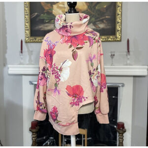 Harlem's Fashion Row The Drop Floral Sweater Size XL